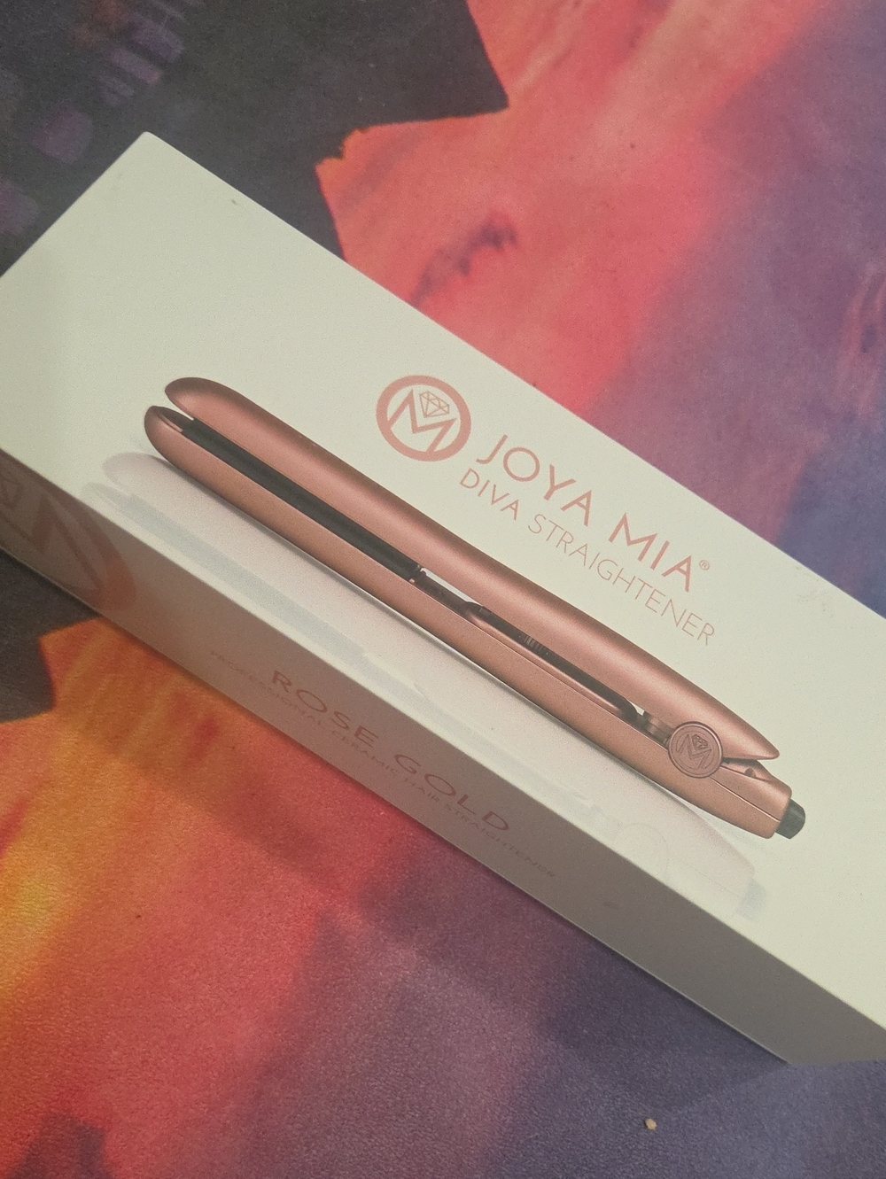 Joya Mia Diva Rose Gold Hair Straightener - Sleek Styling - Picture 2 of 8